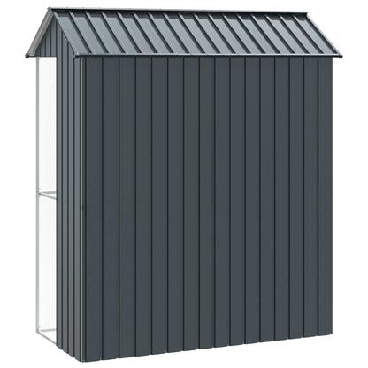 Gabbia per uccelli Antracite 215 x 110 x 247 cm Acciaio zincato | homemem39