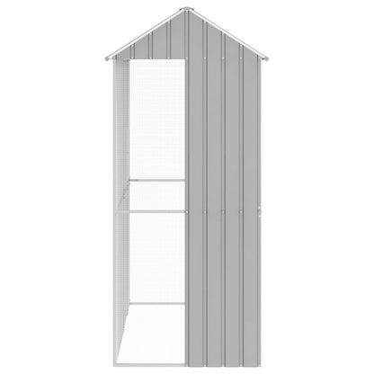 Gabbia per uccelli Grigio 215 x 110 x 247 cm Acciaio zincato | homemem39