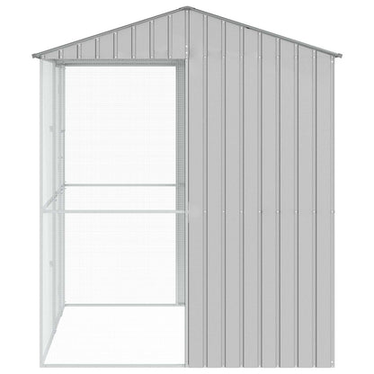 Gabbia per uccelli Grigio 215 x 210 x 247 cm Acciaio zincato | homemem39