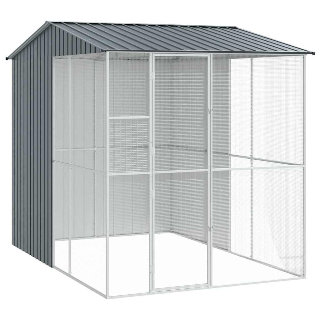 Gabbia per uccelli Antracite 215 x 310 x 247 cm Acciaio zincato | homemem39