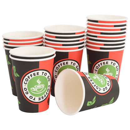 Tazze da Caffè in Carta con Coperchi 1000 pz 4oz 100 ml | homemem39