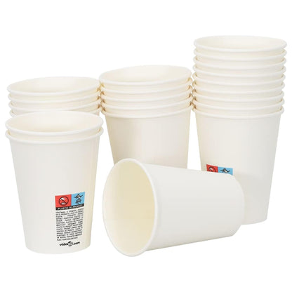 Tazze da Caffè in Carta con Coperchi 1000 pz 12oz 300 ml | homemem39