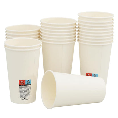 Tazze da Caffè in Carta con Coperchi 1000 pz 16oz 400 ml | homemem39