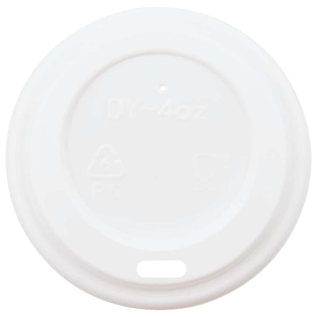 Tazze da Caffè in Carta con Coperchi 1000 pz 4oz 100 ml | homemem39