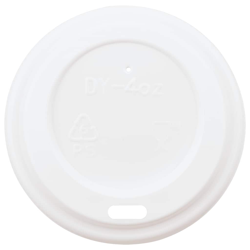 Tazze da Caffè in Carta con Coperchi 1000 pz 4oz 100 ml | homemem39