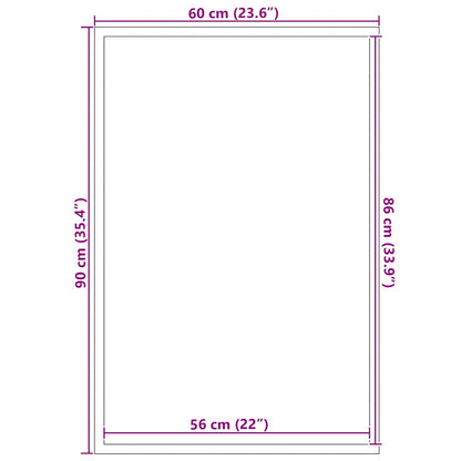 Zerbino Antracite 60x90 cm | homemem39