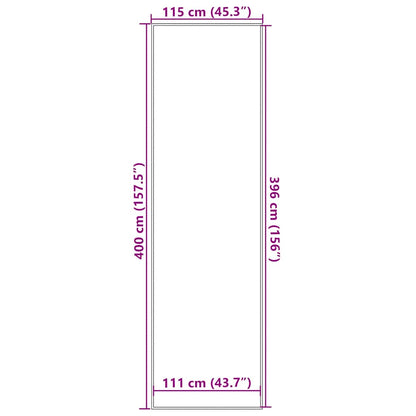 Zerbino Antracite 115x400 cm | homemem39
