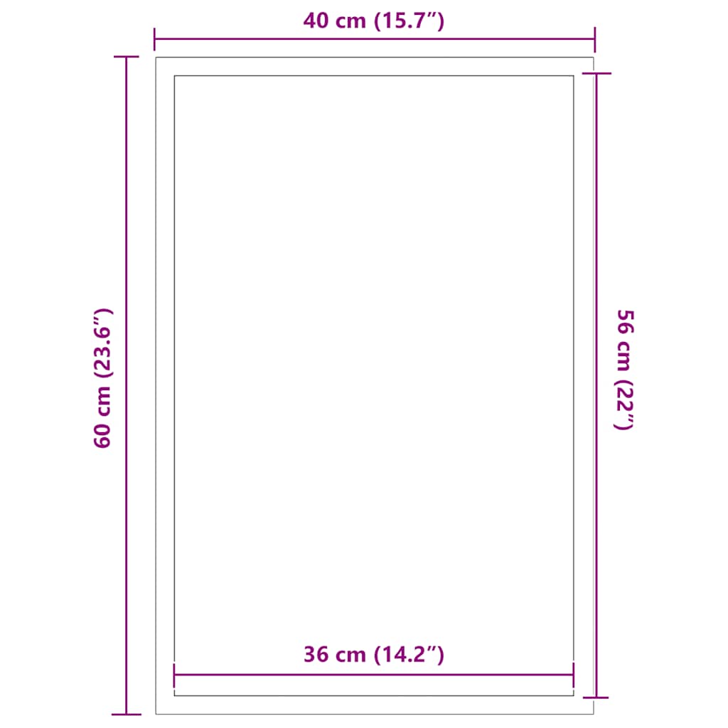 Zerbino Blu 40x60 cm | homemem39