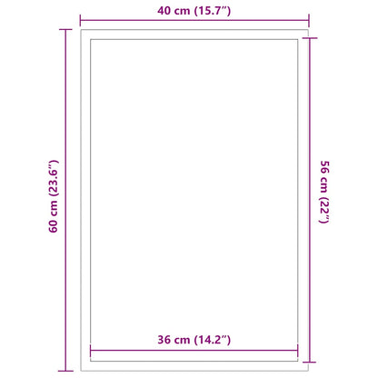 Zerbino Blu 40x60 cm | homemem39