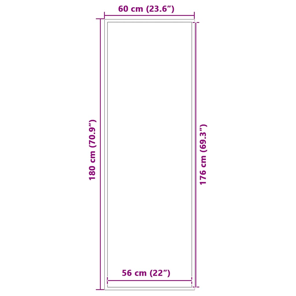 Zerbino Blu 60x180 cm | homemem39