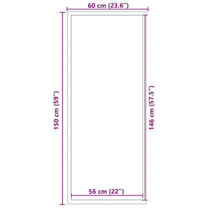 Zerbino Antracite 60x150 cm | homemem39
