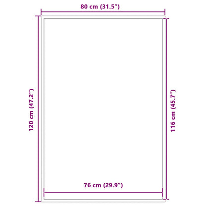 Zerbino Antracite 80x120 cm | homemem39