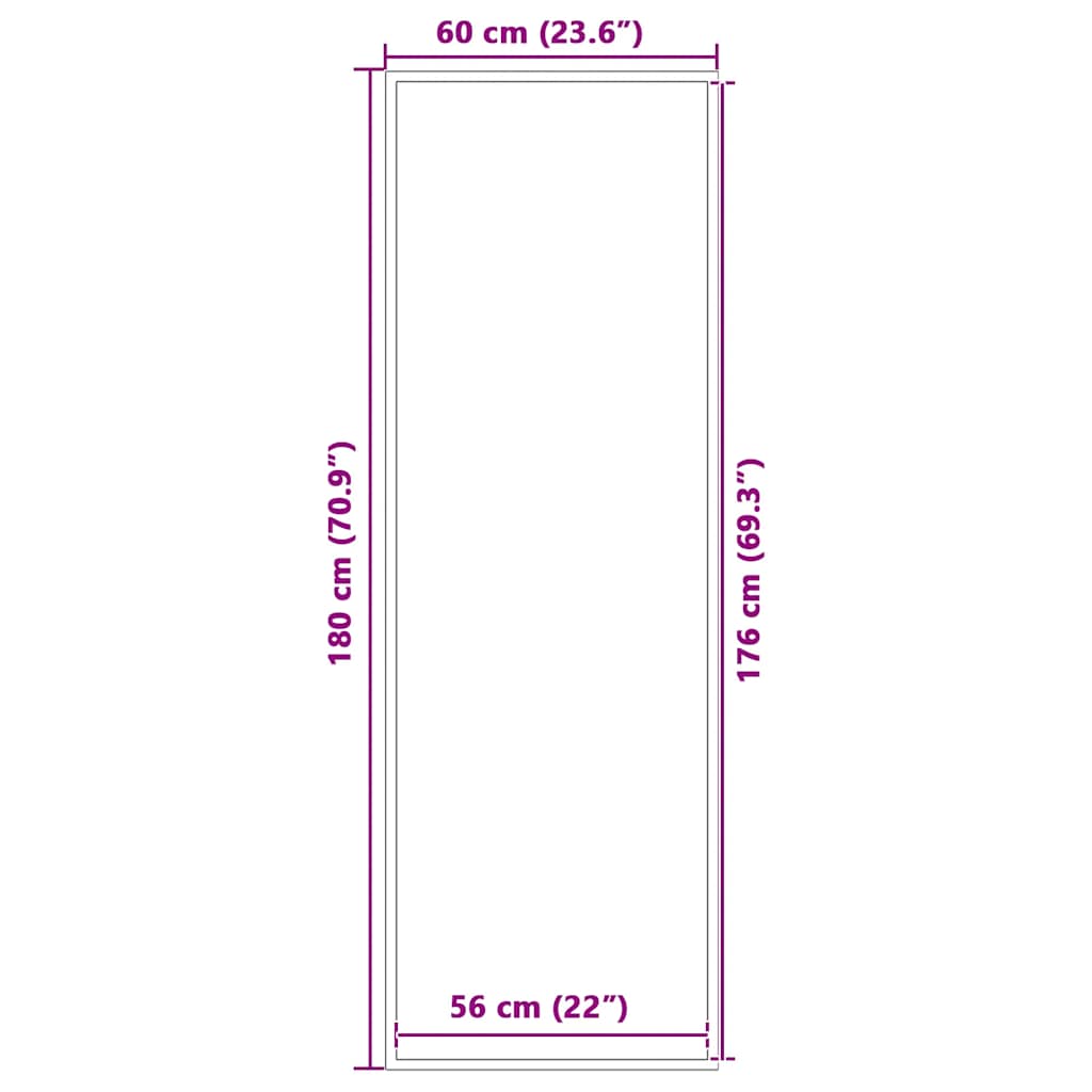 Zerbino Grigio 60x180 cm | homemem39