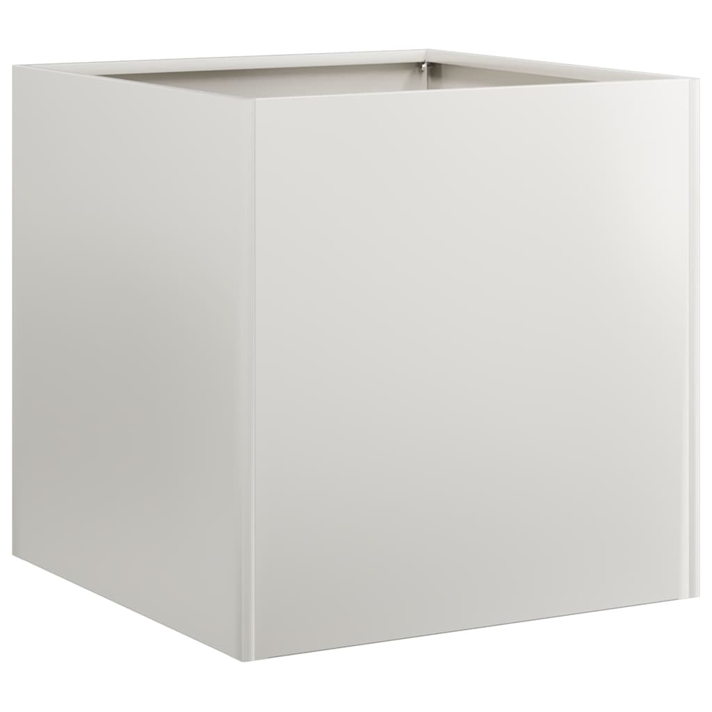 Fioriera 40x40x40 cm in Acciaio Inox - homemem39