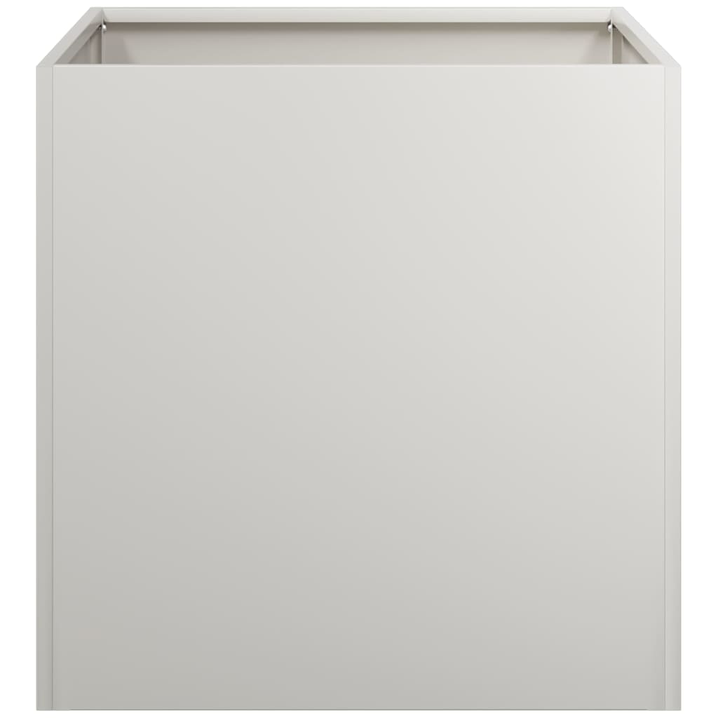 Fioriera 40x40x40 cm in Acciaio Inox - homemem39
