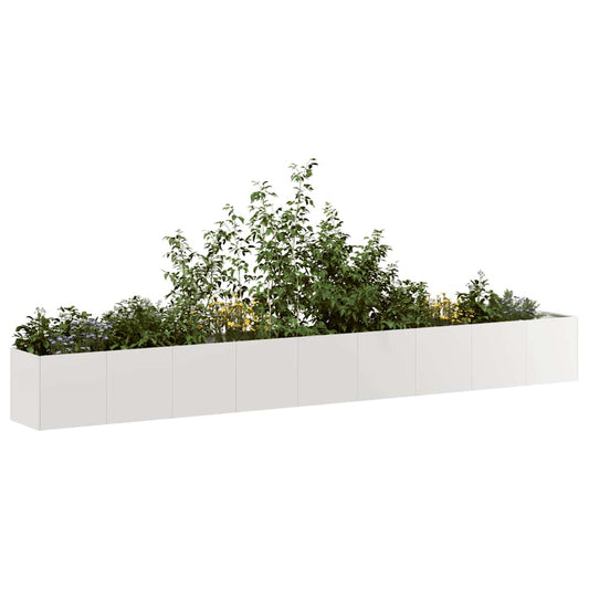Fioriera 360x40x40 cm in Acciaio Inox | homemem39