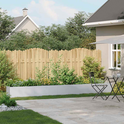 Fioriera 360x40x40 cm in Acciaio Zincato