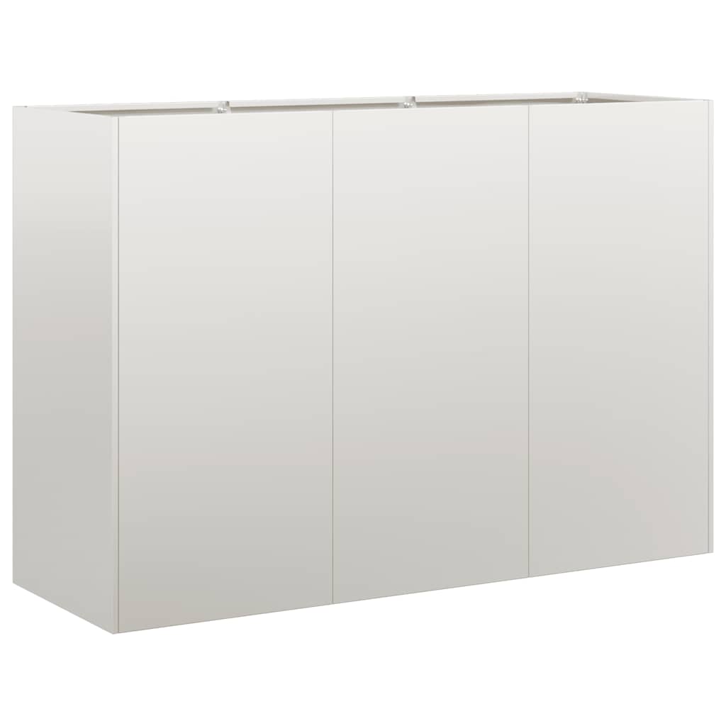 Fioriera 120x40x80 cm in Acciaio Inox - homemem39