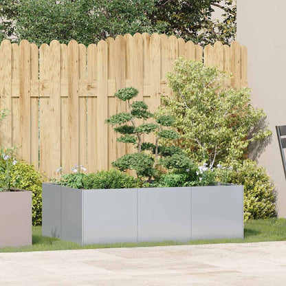 Fioriera 120x80x40 cm in Acciaio Zincato - homemem39