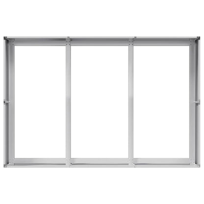 Fioriera 120x80x40 cm in Acciaio Zincato - homemem39