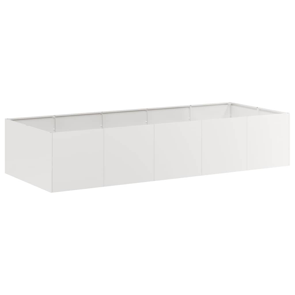 Fioriera 200x80x40 cm in Acciaio Inox | homemem39