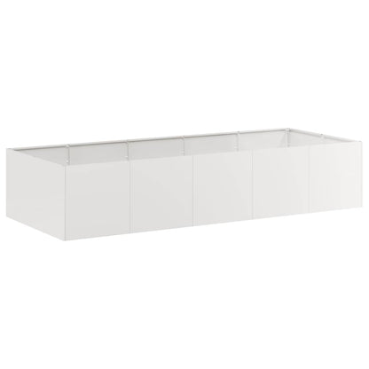 Fioriera 200x80x40 cm in Acciaio Inox | homemem39