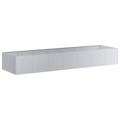 Fioriera 280x80x40 cm in Acciaio Zincato