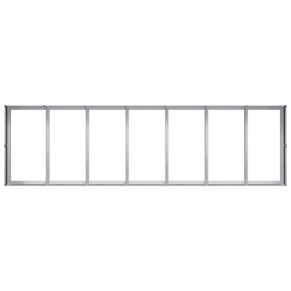 Fioriera 280x80x40 cm in Acciaio Zincato - homemem39