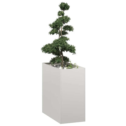 Fioriera 40x80x80 cm in Acciaio Inox - homemem39