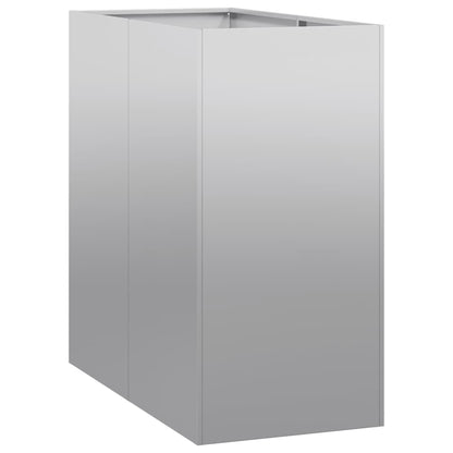 Fioriera 40x80x80 cm in Acciaio Zincato