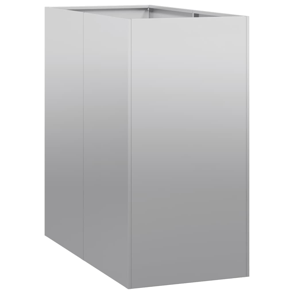 Fioriera 40x80x80 cm in Acciaio Zincato - homemem39