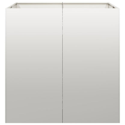 Fioriera 80x80x80 cm in Acciaio Inox