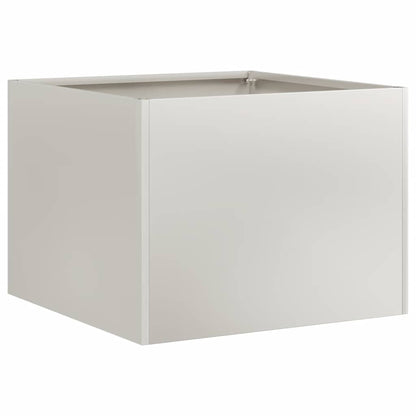 Fioriera 40x40x30 cm in Acciaio Inox - homemem39