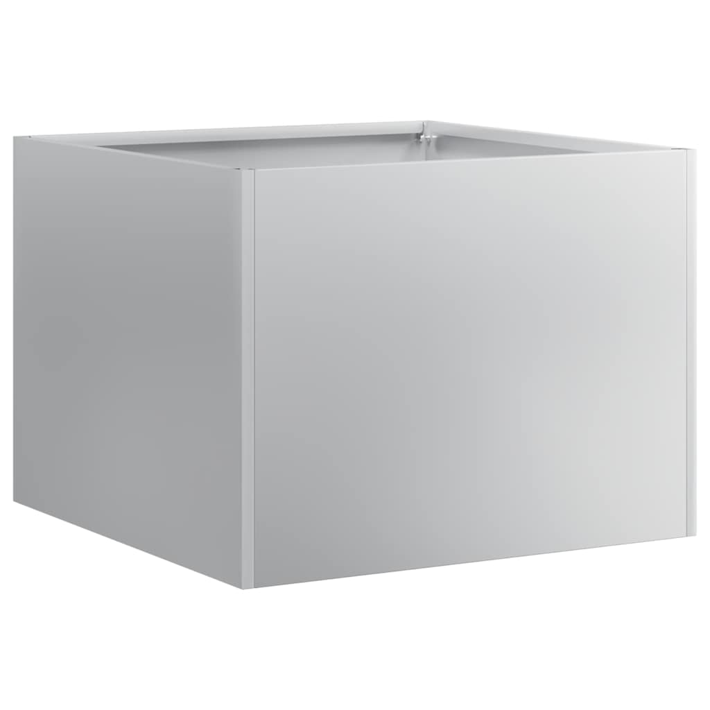 Fioriera 40x40x30 cm in Acciaio Zincato | homemem39