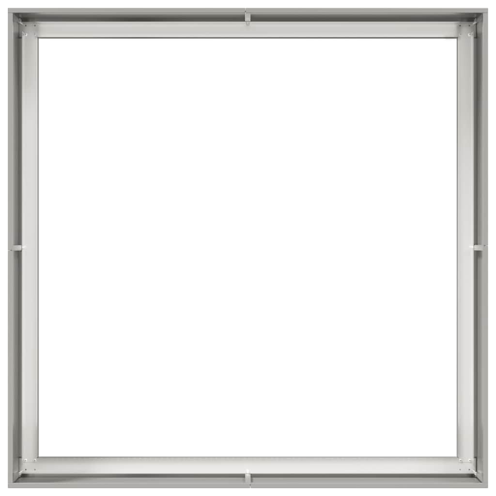 Fioriera 100x100x40 cm in Acciaio Inox | homemem39
