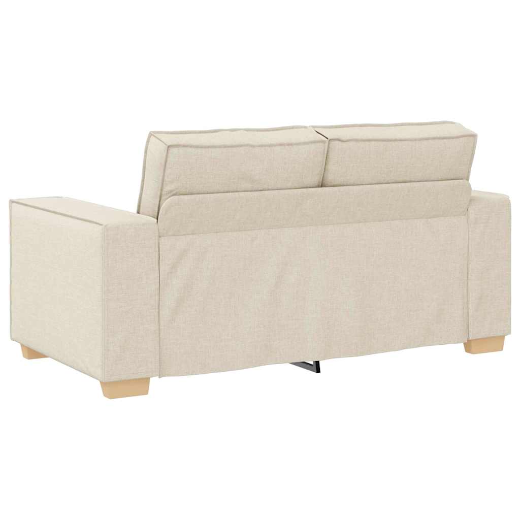 Set di divani 3 pcs Beige 220 x 80 x 84 cm Tessuto misto lino | homemem39