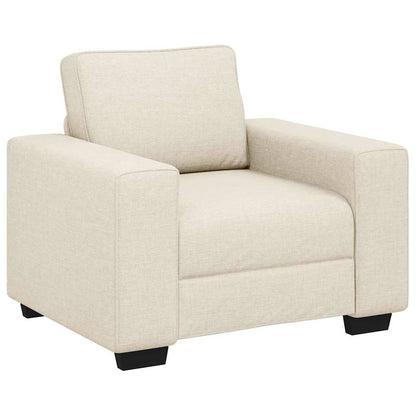 Divano 3 pcs Beige 221 x 80 x 82 cm Tessuto misto lino | homemem39