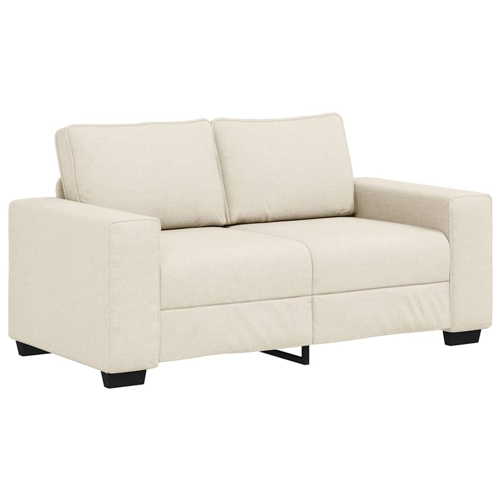 Divano 3 pcs Beige 221 x 80 x 82 cm Tessuto misto lino | homemem39