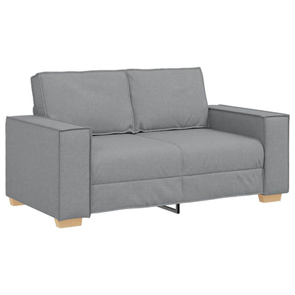Set di divani con cuscino 3 pcs Grigio 220 x 78 x 84 cm Tessuto