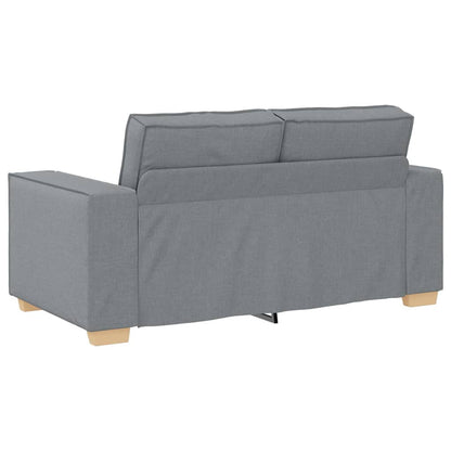 Set di divani con cuscino 3 pcs Grigio 220 x 78 x 84 cm Tessuto