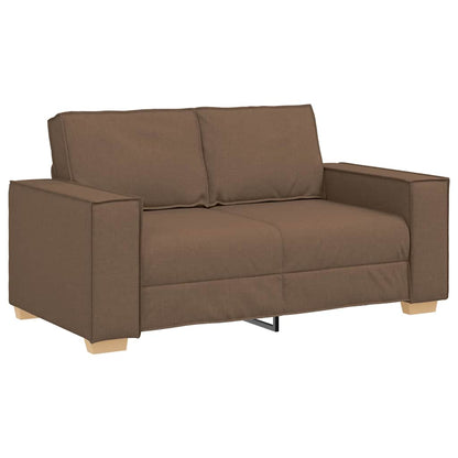 Set di divani 3 pcs Marrone 220 x 78 x 84 cm Tessuto