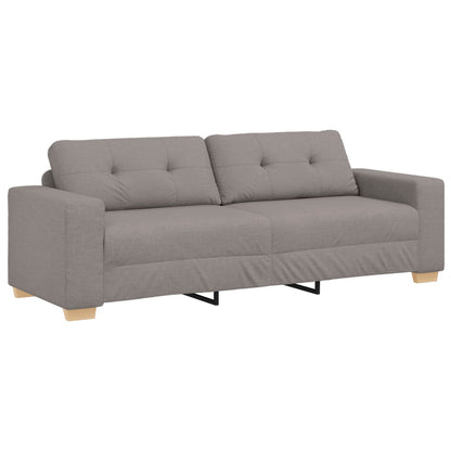 Divano 3 pcs Talpa 221 x 80 x 80 cm Tessuto misto lino | homemem39