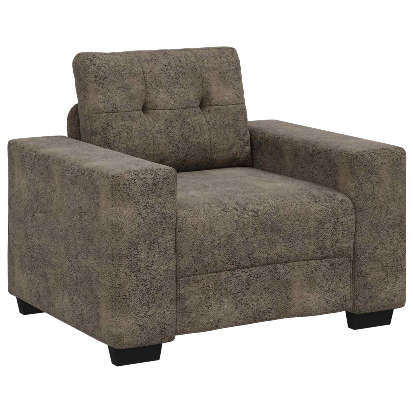 Divano 3 pcs Grigio scuro 221 x 80 x 80 cm Tessuto misto lino | homemem39