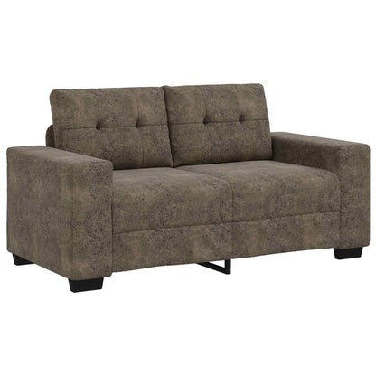 Divano 3 pcs Grigio scuro 221 x 80 x 80 cm Tessuto misto lino | homemem39