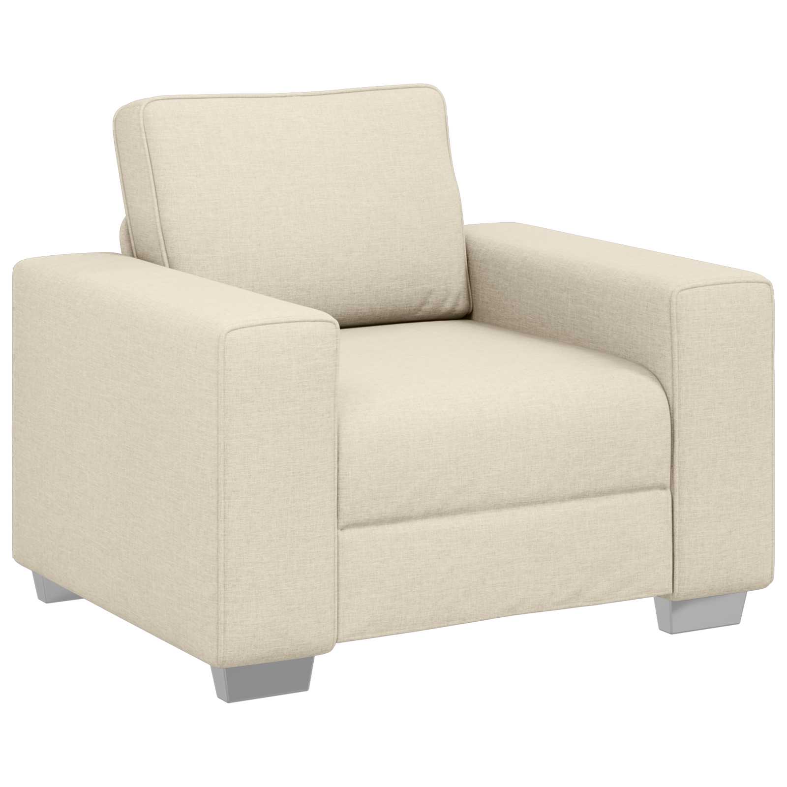 Divano 2 pcs Beige 219 x 80 x 82 cm Tessuto misto lino | homemem39