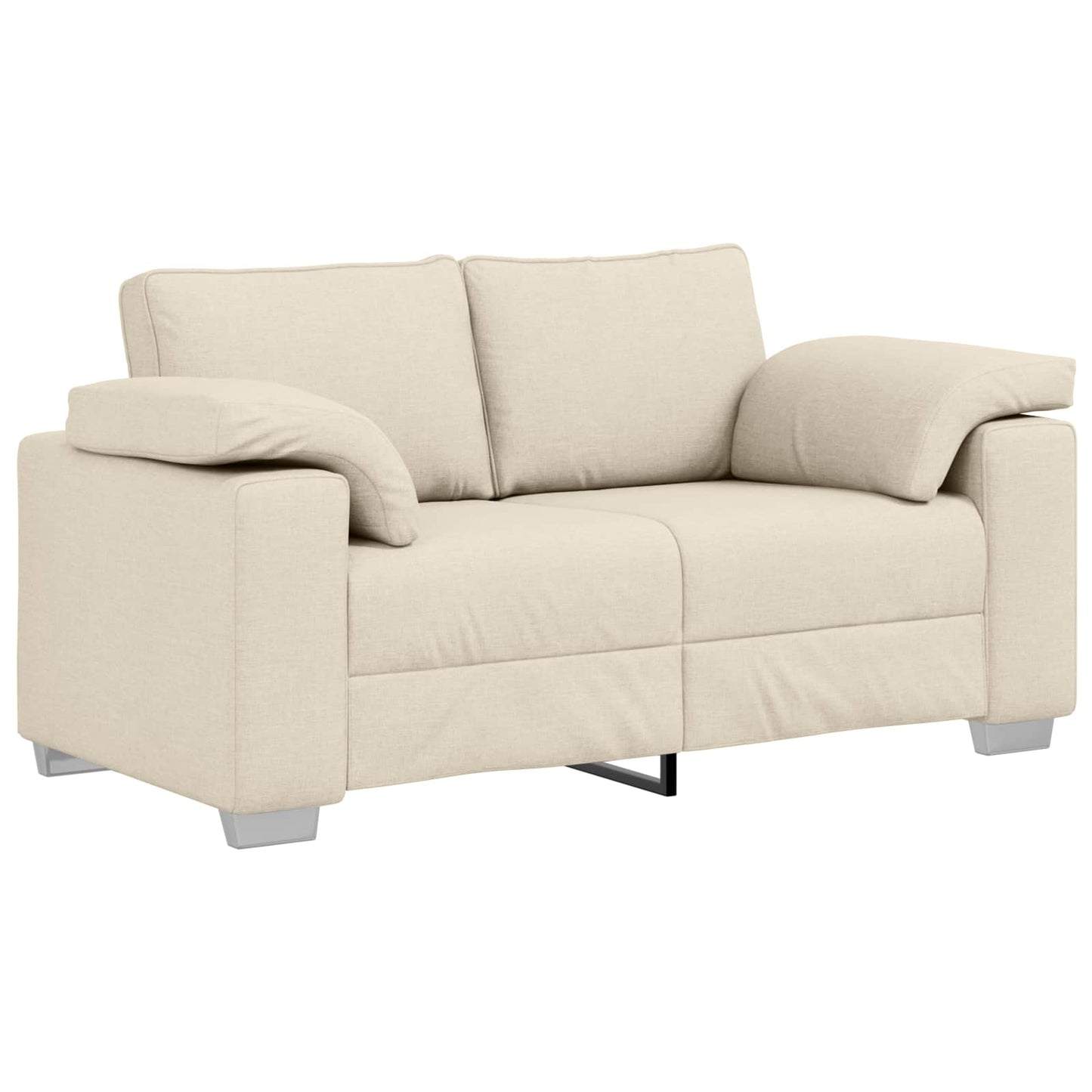 Divano 2 pcs Beige 219 x 80 x 82 cm Tessuto misto lino | homemem39
