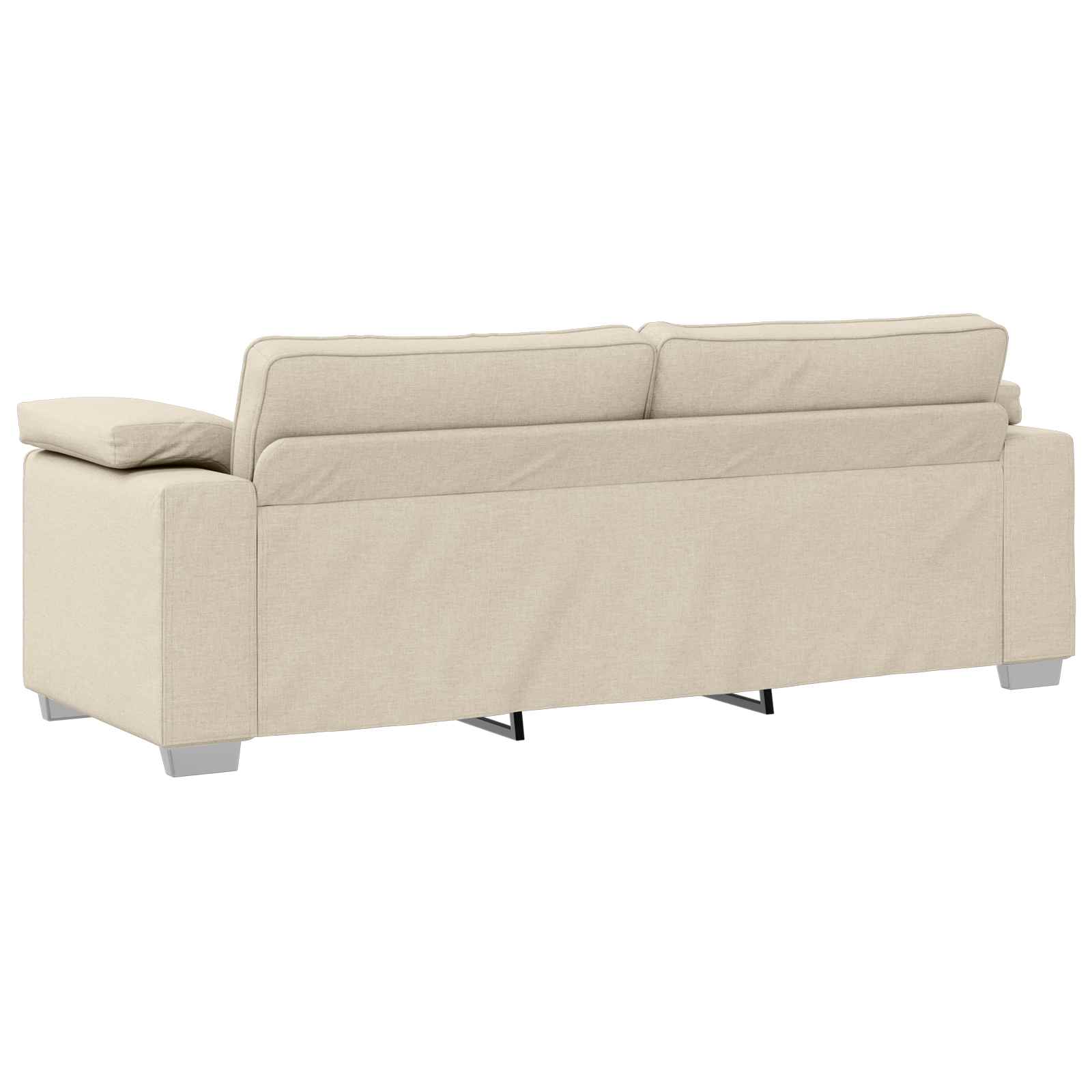 Divano 2 pcs Beige 219 x 80 x 82 cm Tessuto misto lino | homemem39