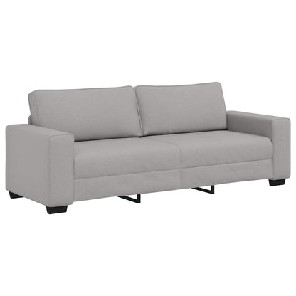 Set di Divani 2 pz con Cuscini Grigio Nuvola in Tessuto | homemem39