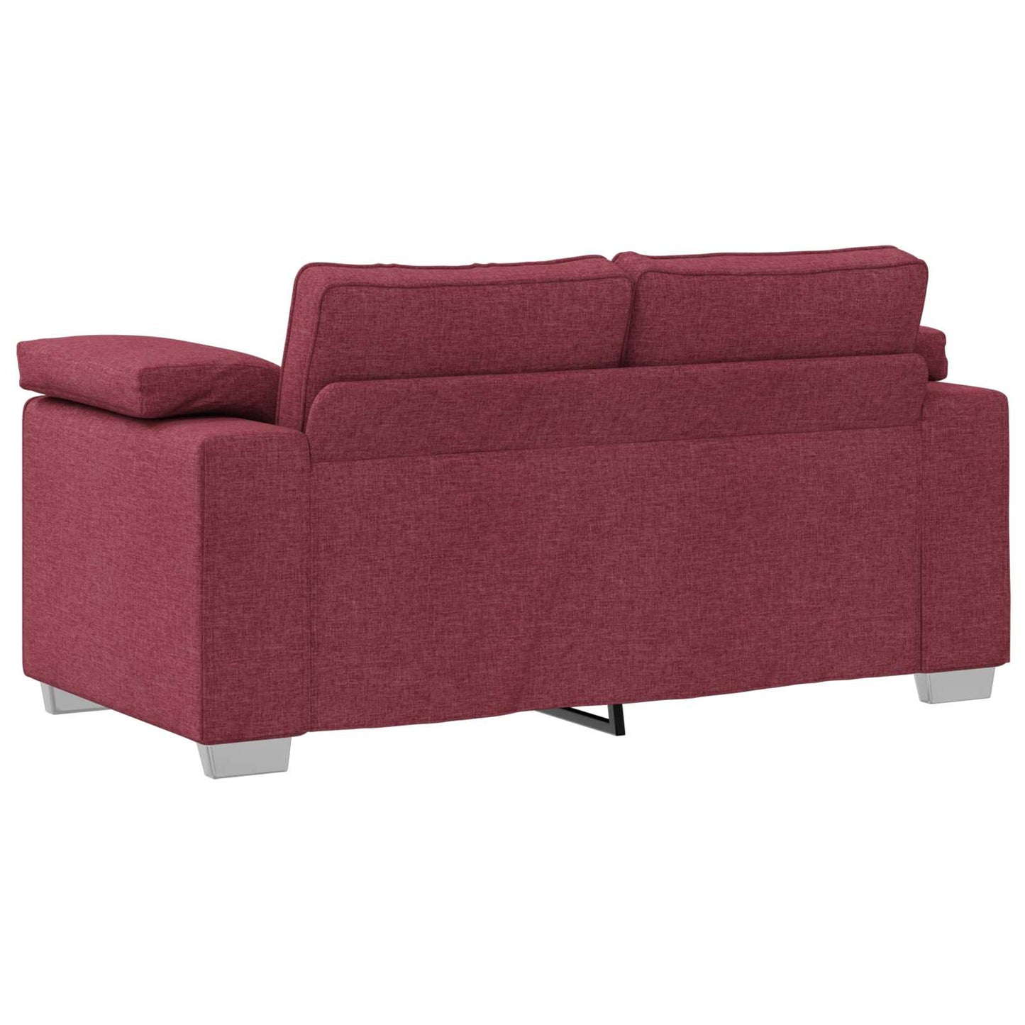 Set di divani 2 pcs Rosso vino 219 x 77 x 82 cm Tessuto