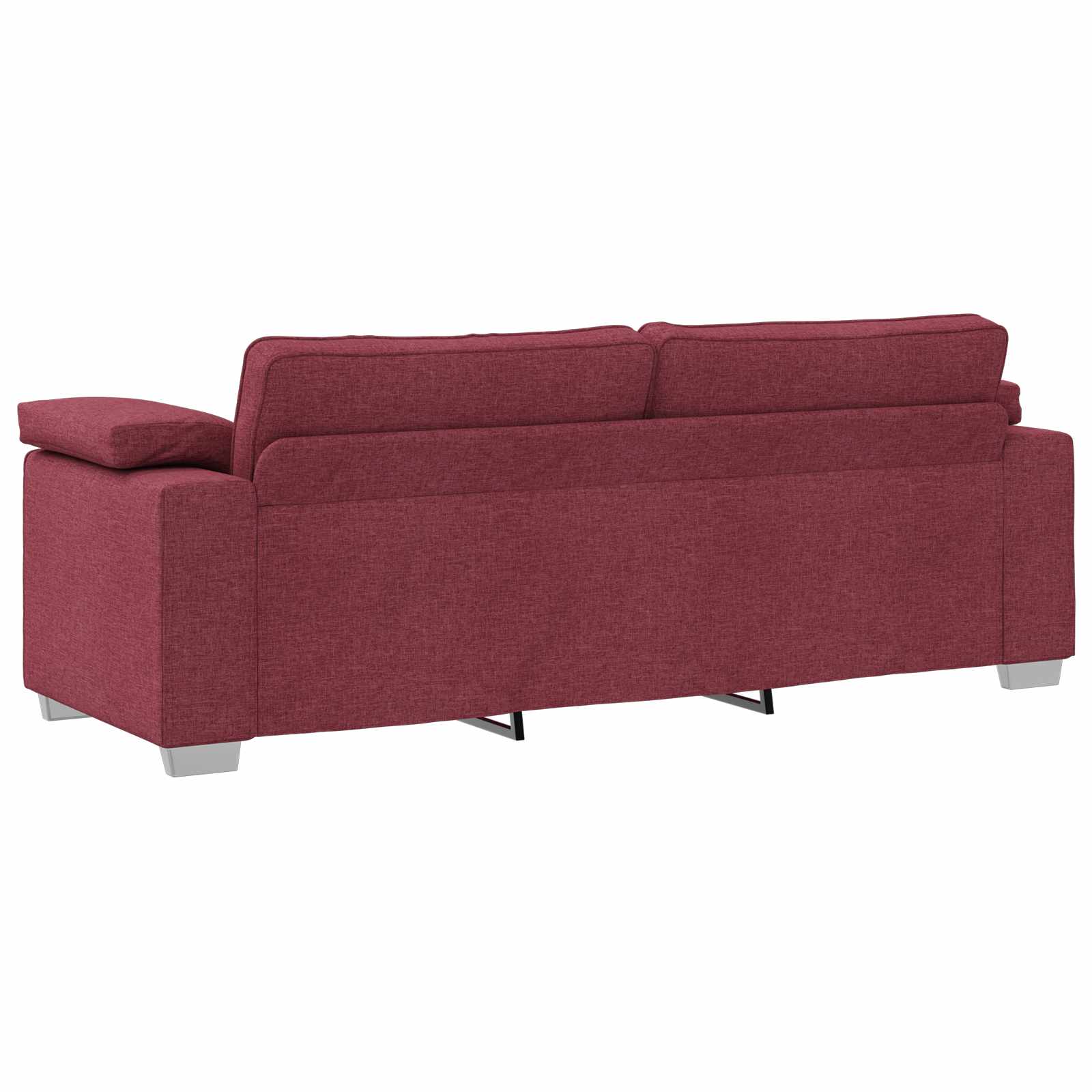 Divano 2 pcs Rosso Vino 219 x 80 x 82 cm Tessuto | homemem39